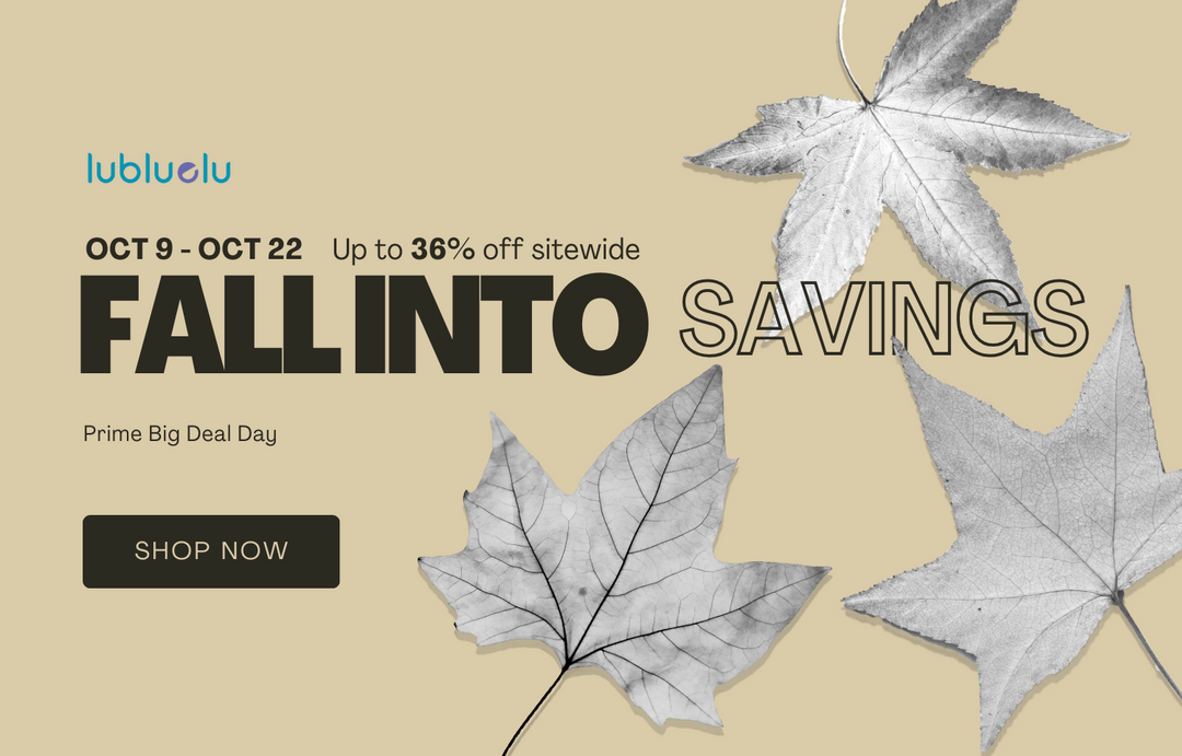 La promotion du premier jour d'automne lubluelu est arrivée!