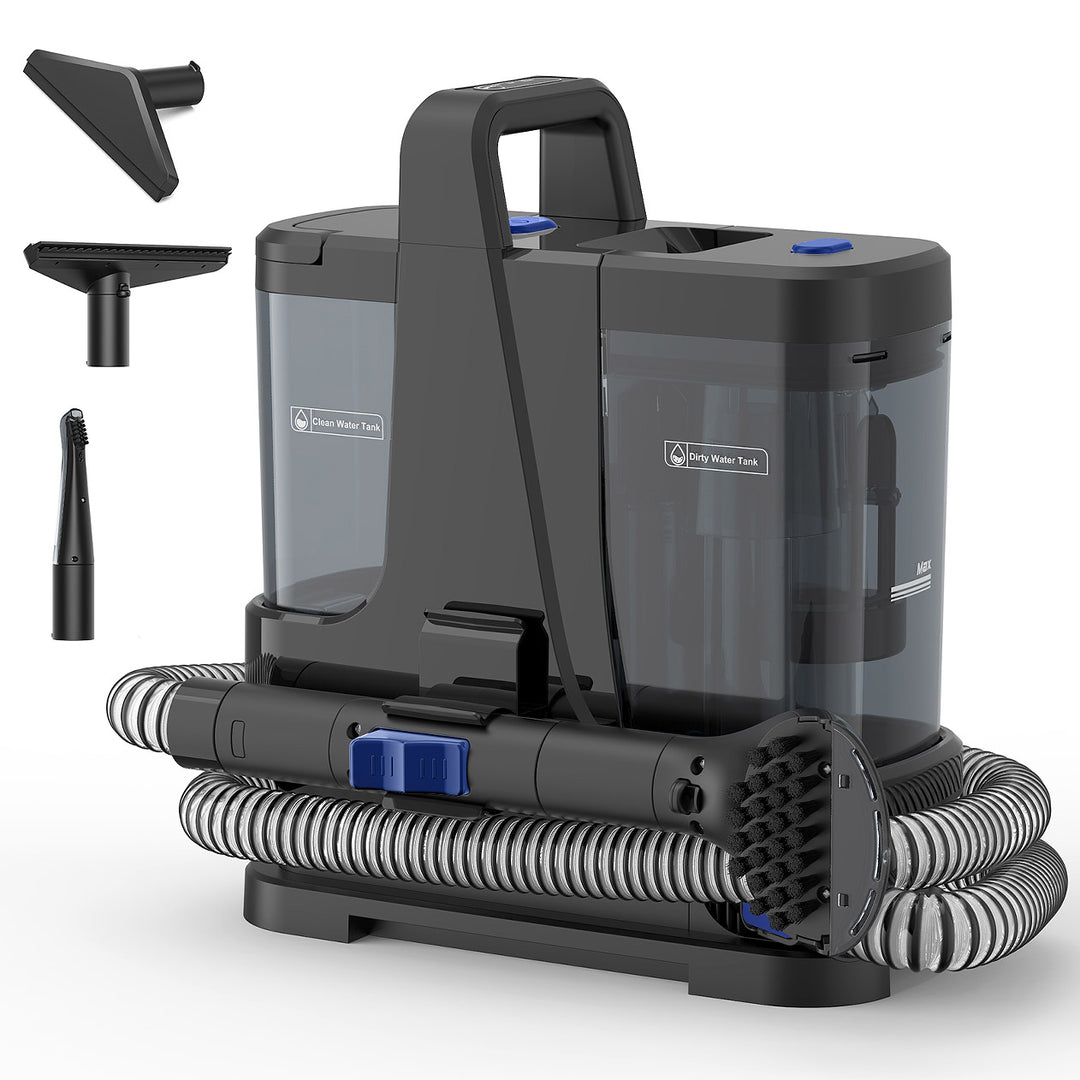 lubluelu V9 Portable Upholstery & Spot Cleaner - Cold, Hot & Steam Modes