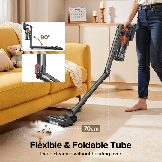 lubluelu G30 - 90° Foldable Cordless Stick Vacuum