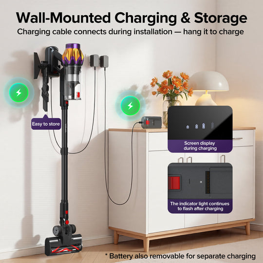 lubluelu P6 - Self-Standing Cordless Vacuum Cleaner