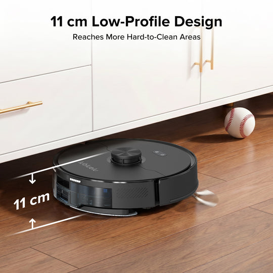 lubluelu LAspirateur robot 50 Max–7500 Pa avec double système anti-enchevêtrement