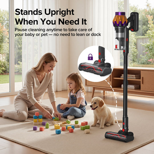 lubluelu P6 - Self-Standing Cordless Vacuum Cleaner