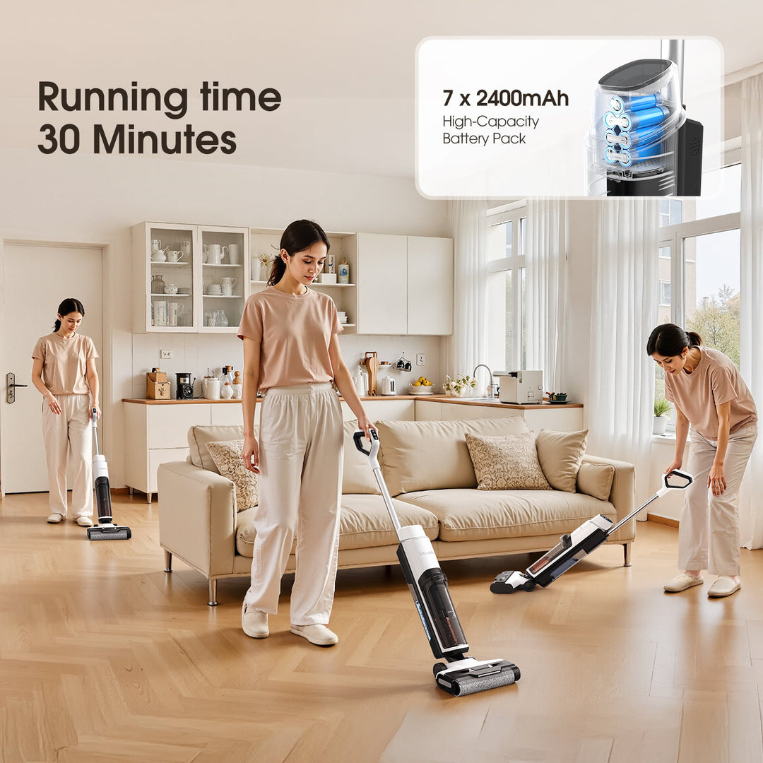 Aspirateur eau et poussière 3 en 1 lubluelu BVC-T8A