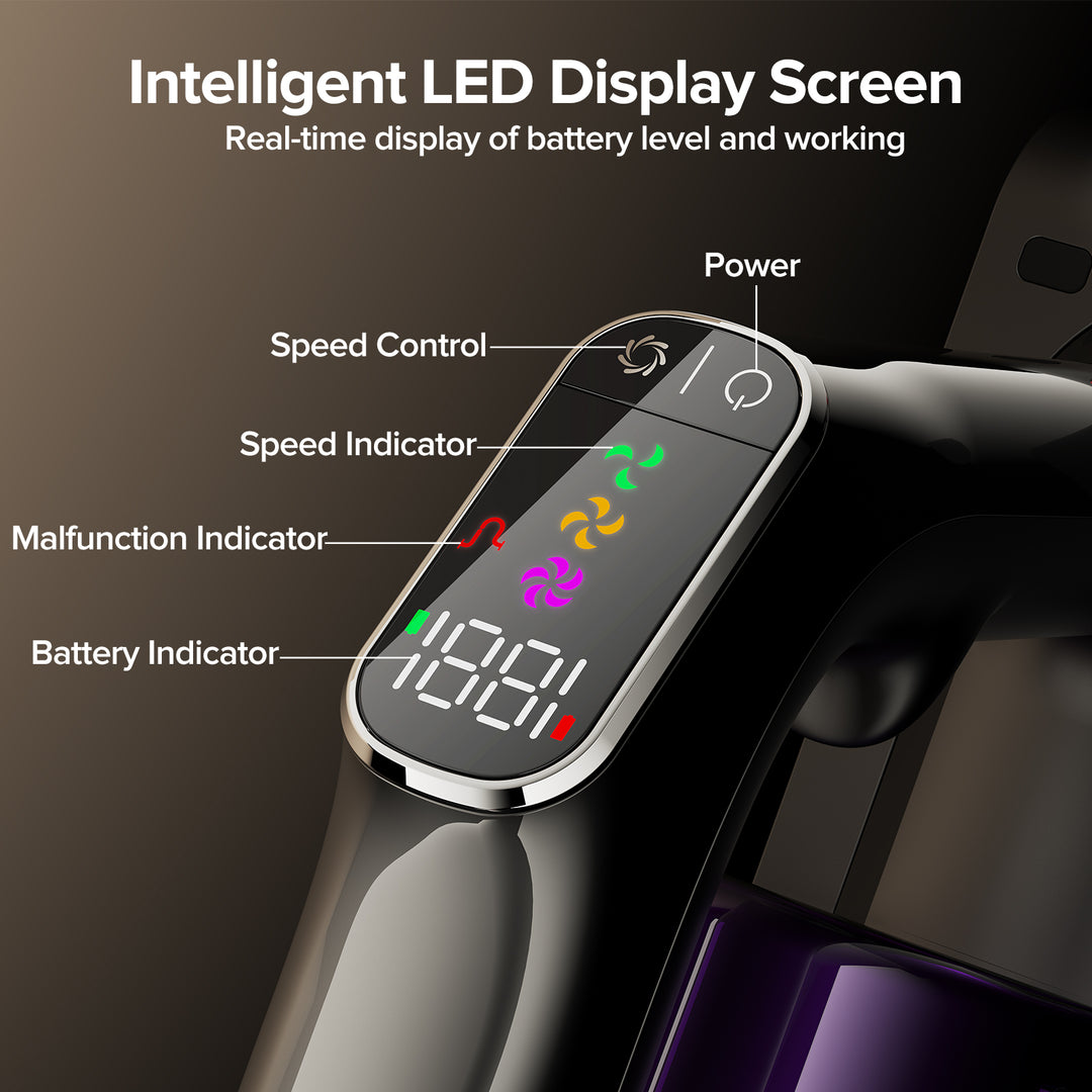 lubluelu G30 - 90° Foldable Cordless Stick Vacuum