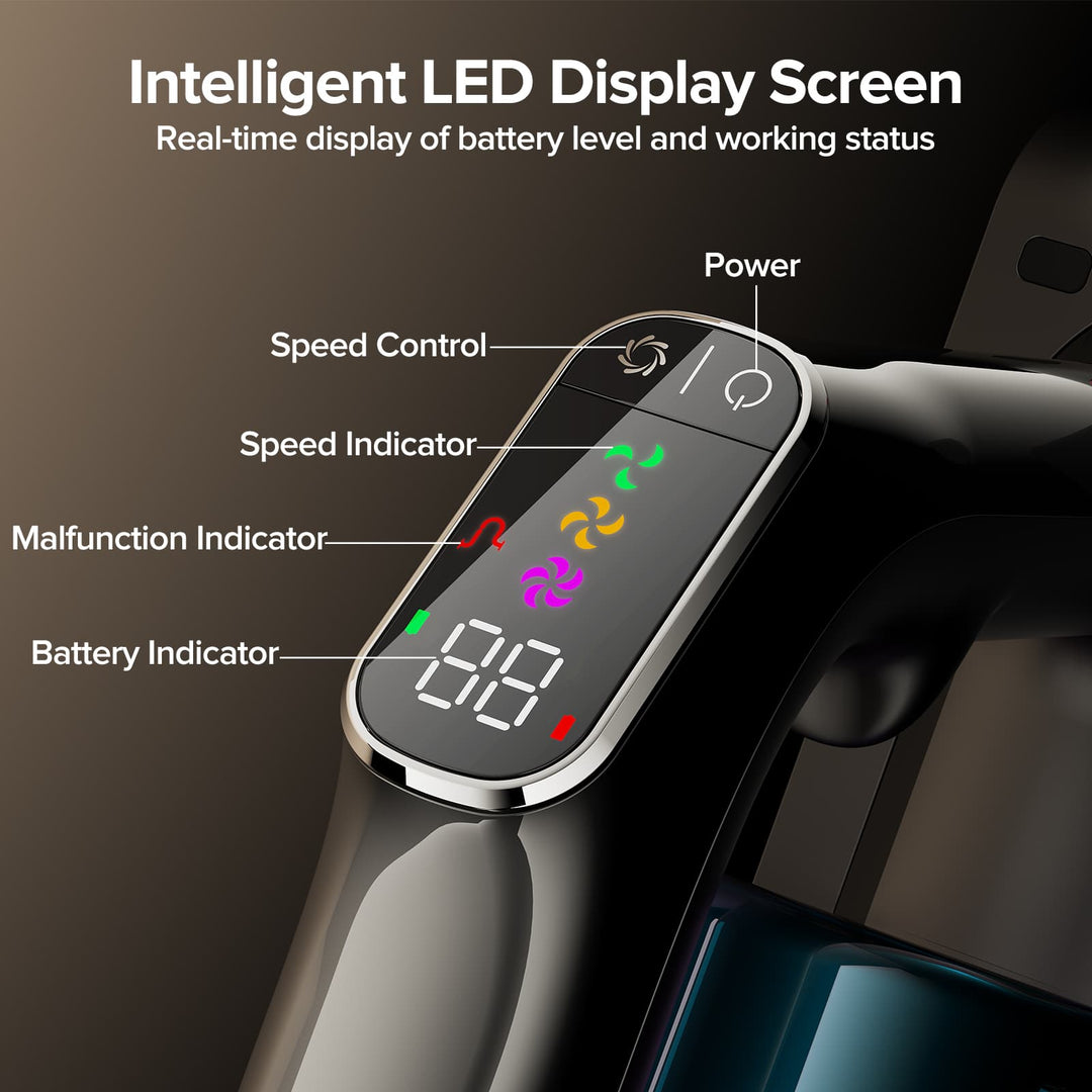 lubluelu G30 - 90° Foldable Cordless Stick Vacuum