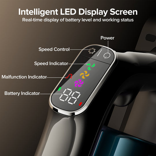 lubluelu G30 - 90° Foldable Cordless Stick Vacuum