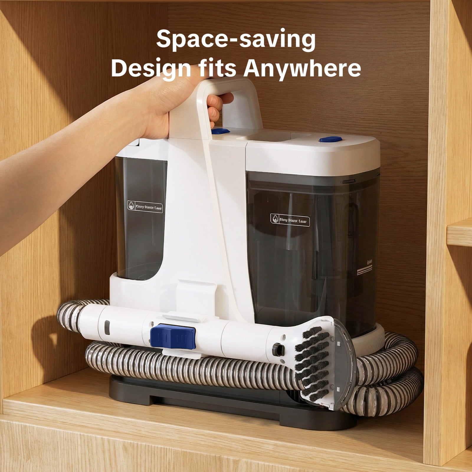 lubluelu V9 Portable Upholstery & Spot Cleaner - Cold, Hot & Steam
