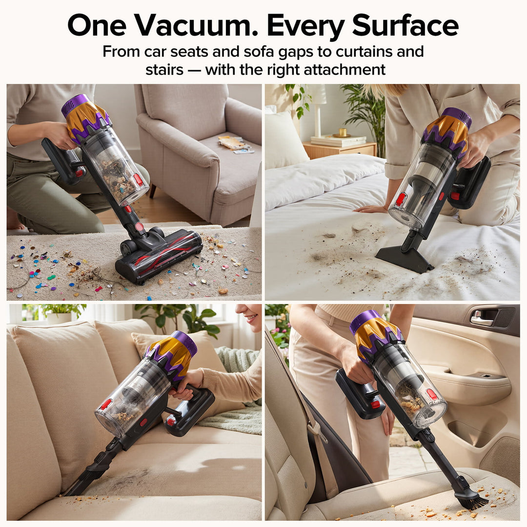 lubluelu P6 - Self-Standing Cordless Vacuum Cleaner