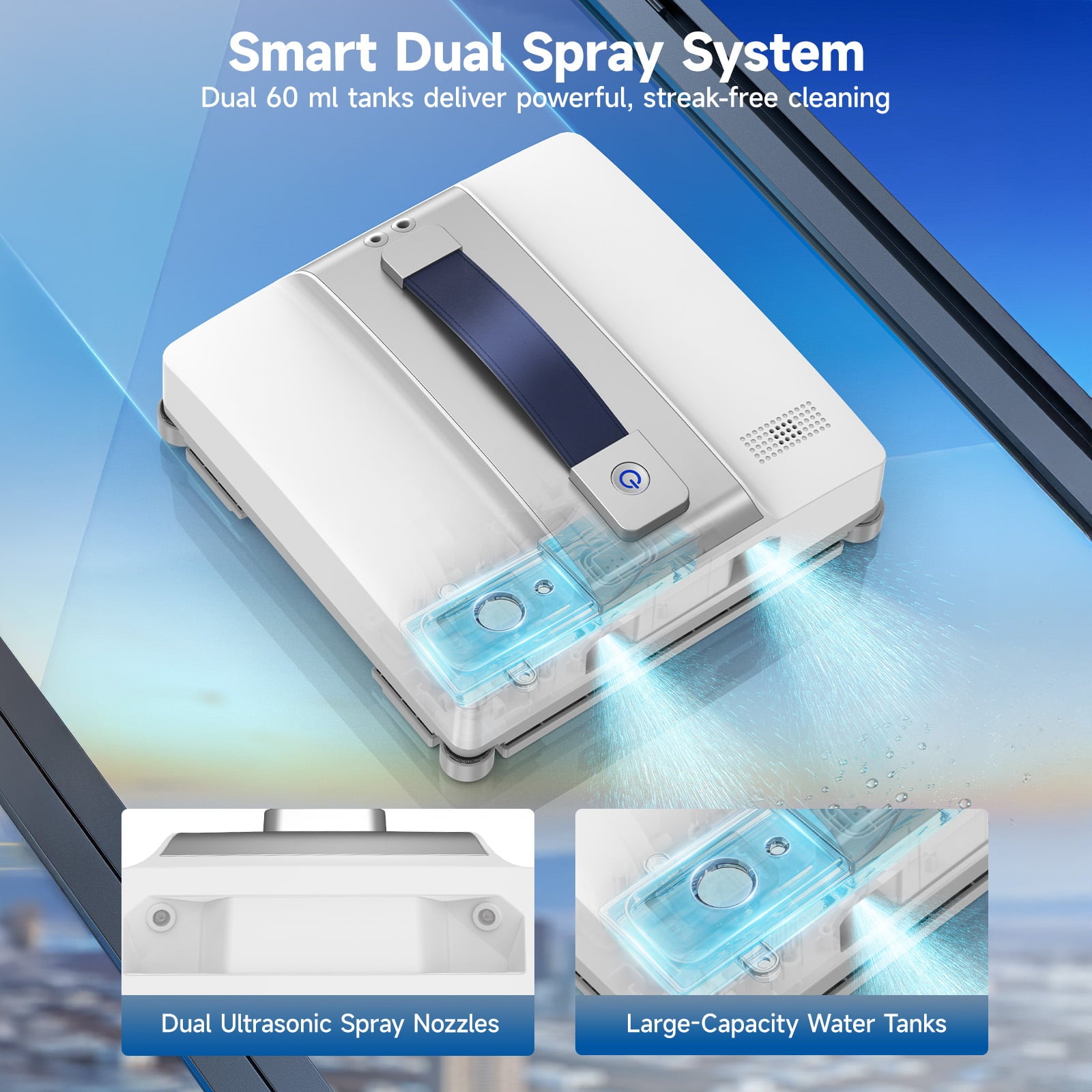 lubluelu CHYW200 Smart Window Cleaning Robot