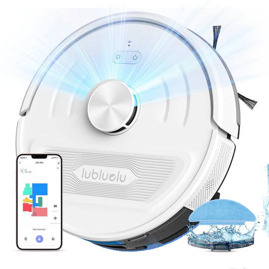 lubluelu L20 Ultra - 5500Pa Robotic Vacuum Cleaner with Precision LiDAR Navigation