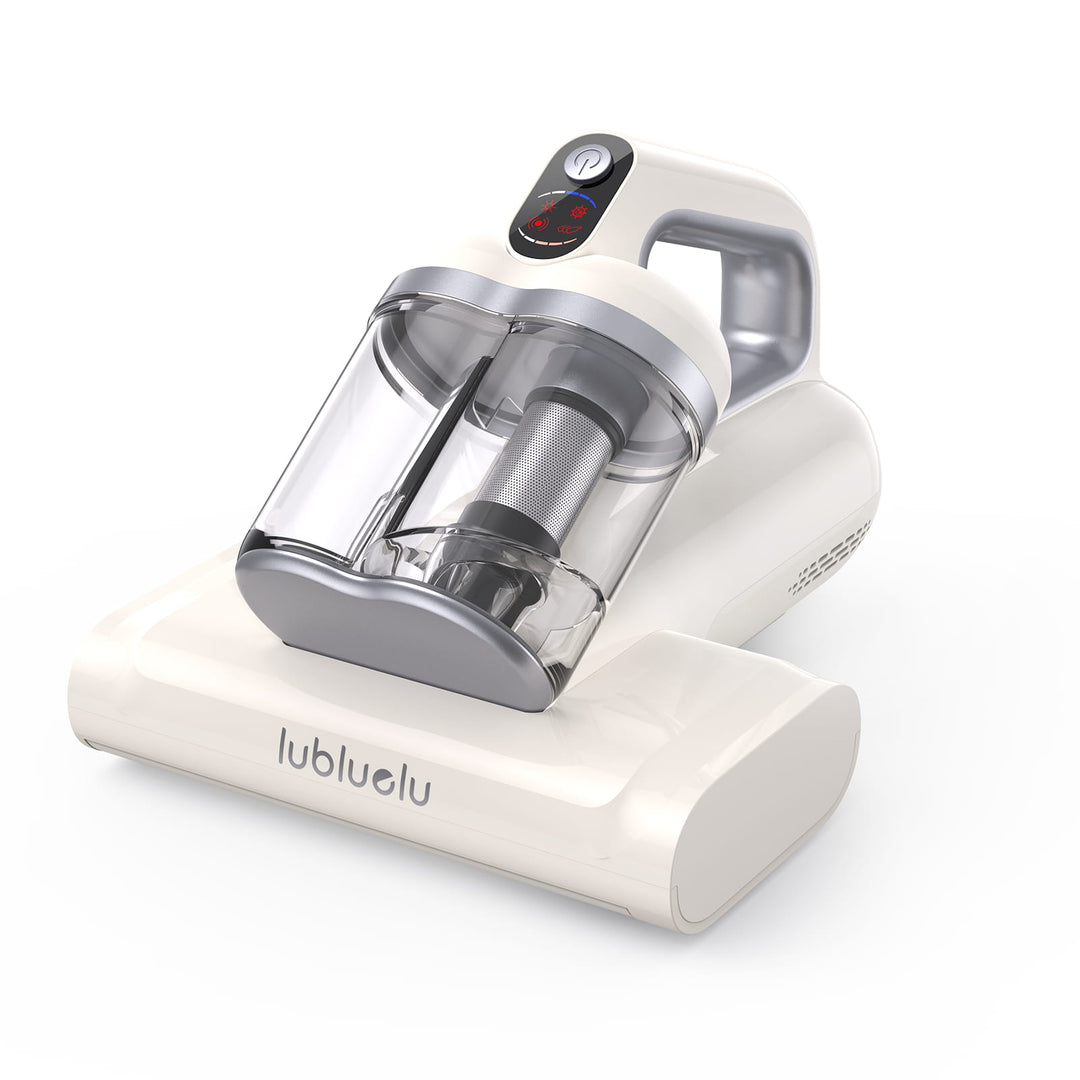lubluelu CM210 Cordless Anti-Mite Mattress Vacuum Cleaner with Dual Dust Cup
