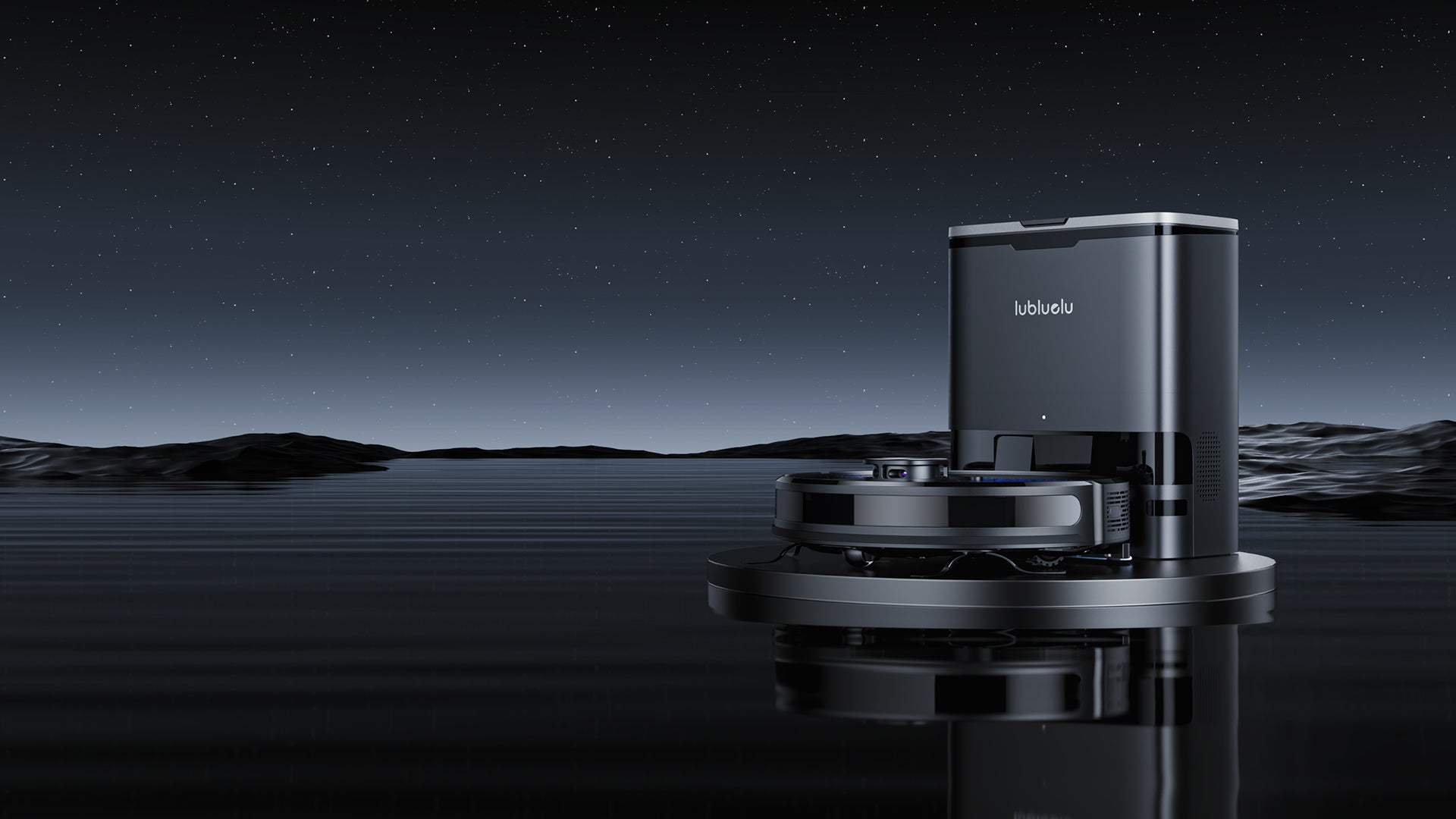 Lubluelu SL60D 黒 SL60 Plus Self-Emptying Robot Vacuum | 4000Pa, LDS Navigation