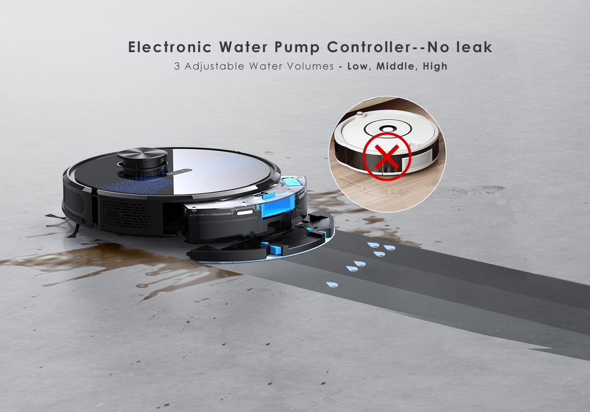 SL60 Plus Self-Emptying Robot Vacuum | 4000Pa, LDS Navigation SL60 Plus Self-Emptying Robot Vacuum | 4000Pa, LDS Navigation