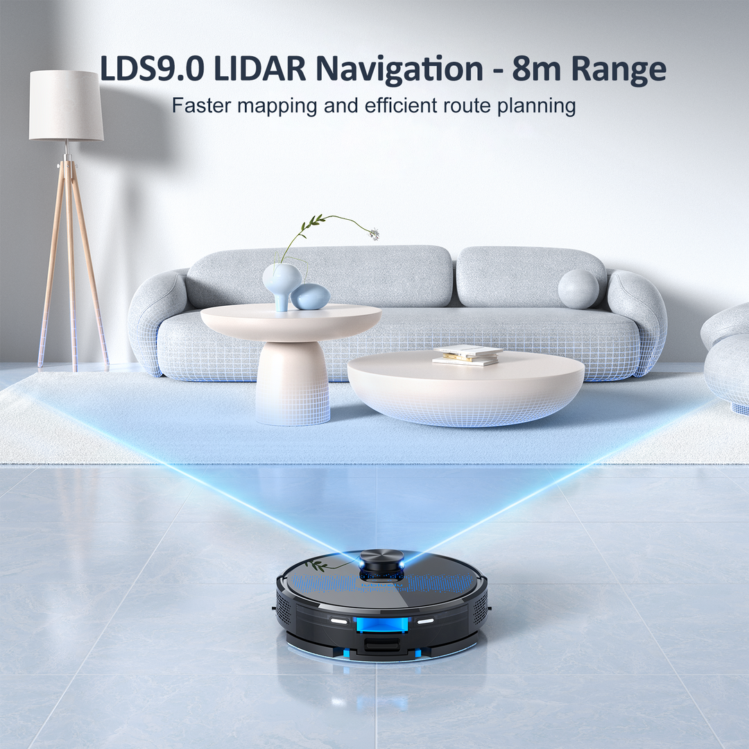 lubluelu SL60D 4000Pa LIDAR-Navigation Saugroboter